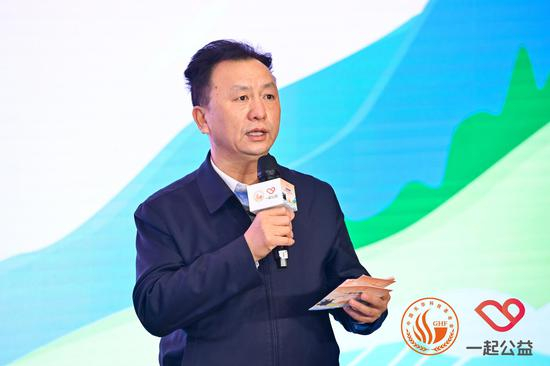 中国光华科技基金会党委书记、理事长侯宝森