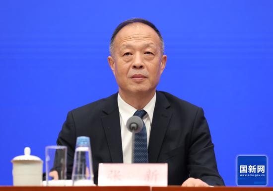 ▲国家体育总局竞技体育司司长张新 图据国新网