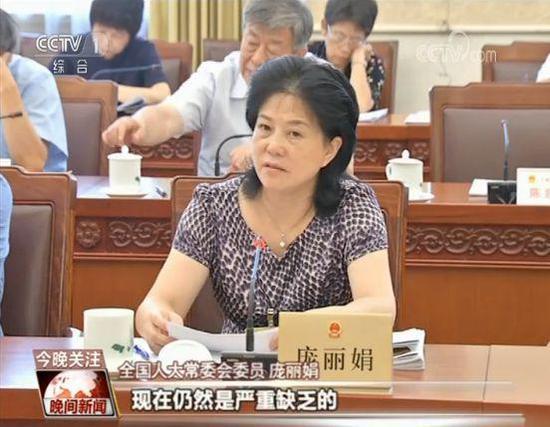 全国人大常委会委员 庞丽娟
