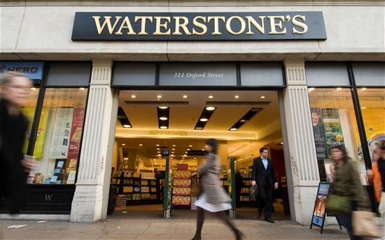 英国老牌书店—水石书店(Waterstones)