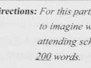 2016年6月英语六级真题作文：在线教育