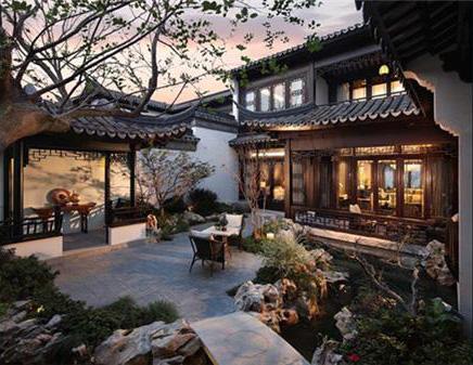 “桃花源”豪宅院落