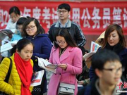 人社部：2017国家公务员招考报名有冷有热很正常