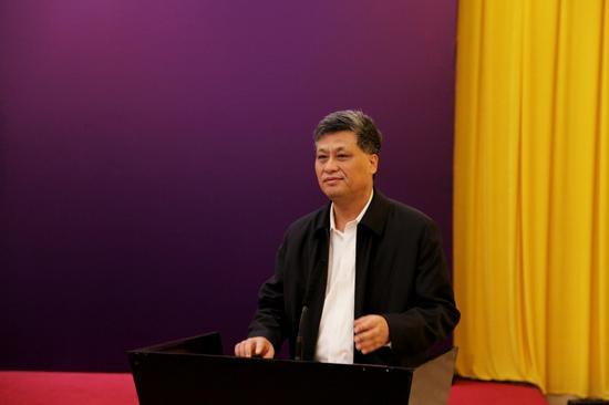 广东省委副书记、深圳市委书记马兴瑞在仪式上致辞。王炎磊 摄