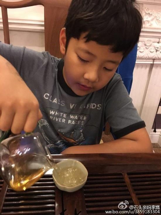 郭涛儿子石头照片(3)