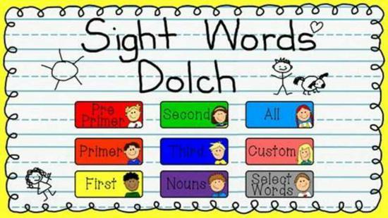 (Sight Word Bingo游戏中学英语)