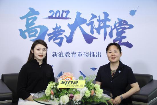 北京工业大学招生办副主任兰劲华