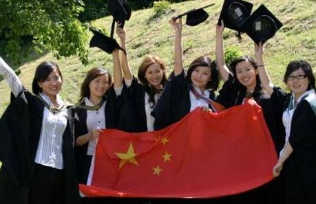 中国留学生们
