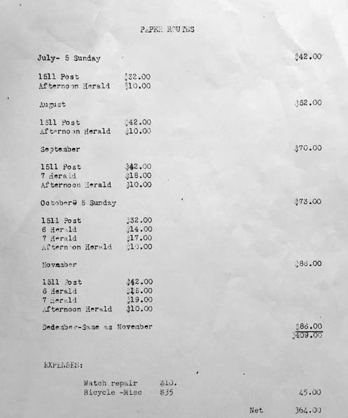 巴菲特人生的第一张报税单曝光 14岁时就赚了592美元