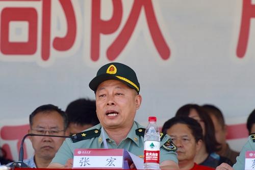 张宏少将讲话