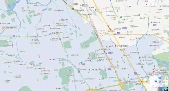 地图上部分