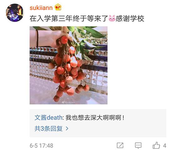 日啖荔枝三百颗 不辞长作深大人