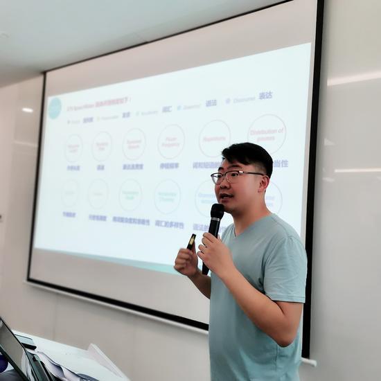 托福名师吴奇在发布会现场分享考试经验