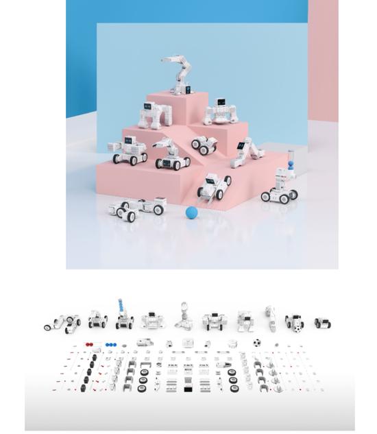 灵跃模组机器人(MotionBlock)是一款可编程多形态运动机器人
