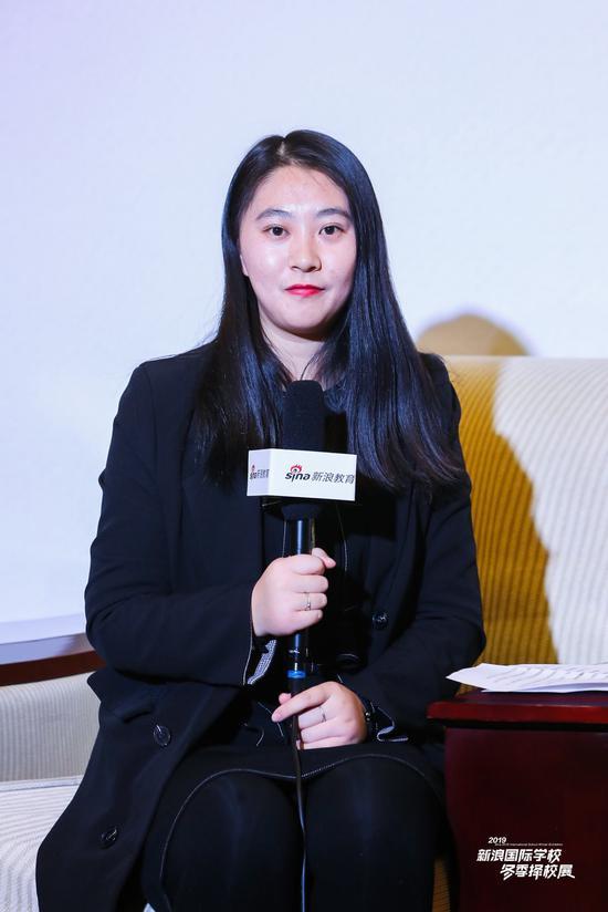 北京爱迪国际招生区域主管朱笑颖老师