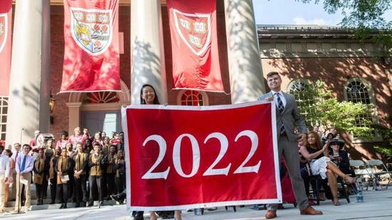 哈佛大学2022届新生 图片来源:哈佛大学官网