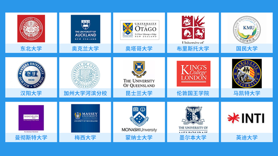 图:参展部分院校