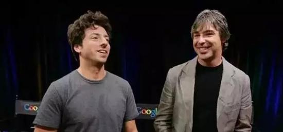 谷歌创始人谢尔盖•布林(Sergey Brin)和拉里•佩奇(Larry Page)