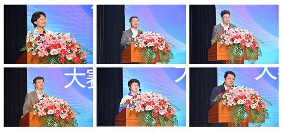 领导致辞、学生代表发言