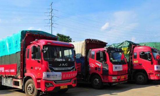 首批价值80余万元的捐赠物资将于7月19日兵分四路驰援一线