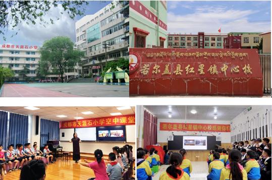 成都和若尔盖同上一堂音乐课