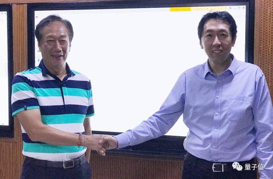 郭台铭与吴恩达