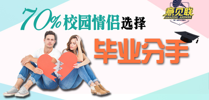 70%校园情侣选择毕业分手