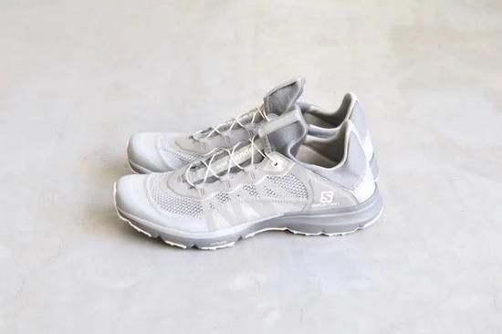 and wander x Salomon Reflective Mesh Sneaker
