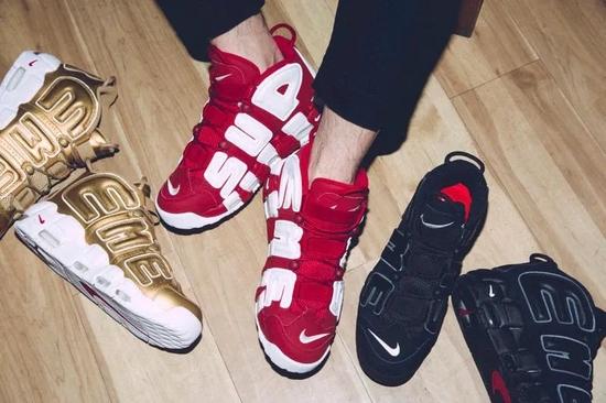 Supreme x Nike Air More Uptempo