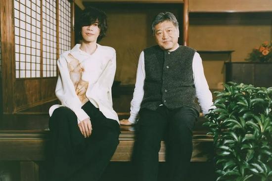 ▲米津玄师&是枝裕和