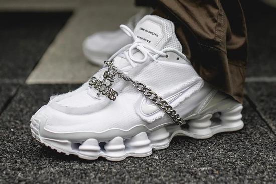 CdG x Nike Shox TL