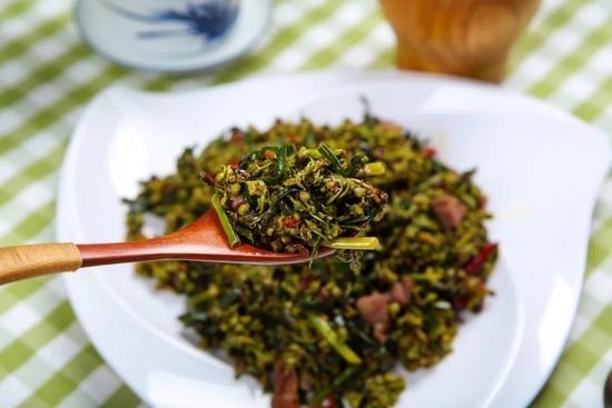 韭菜炒棠梨花