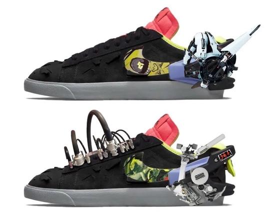 ACRONYM® x Nike Blazer Low | Via PCM