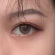 妆后仅戴假睫毛 图源b站@carolyn-GGG