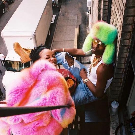 Rihanna & A$AP Rocky / Via VOGUE