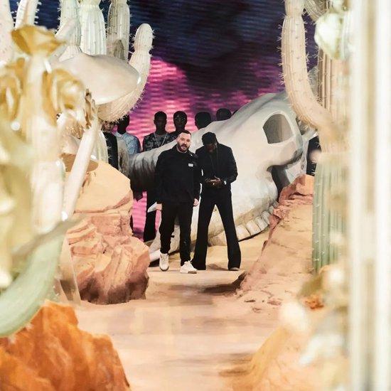 Kim Jones与Travis Scott