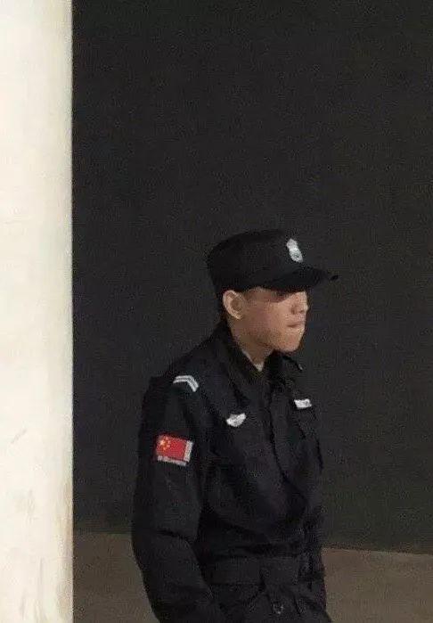 酷似法老的保安图