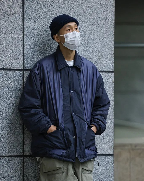 PINSKTBS 日系复古教练夹克