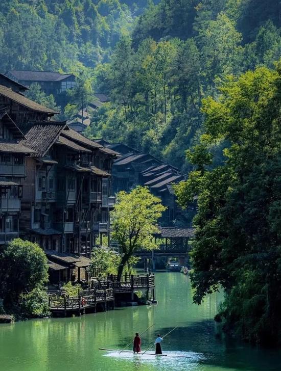 乌江寨 @黔悦旅旅游