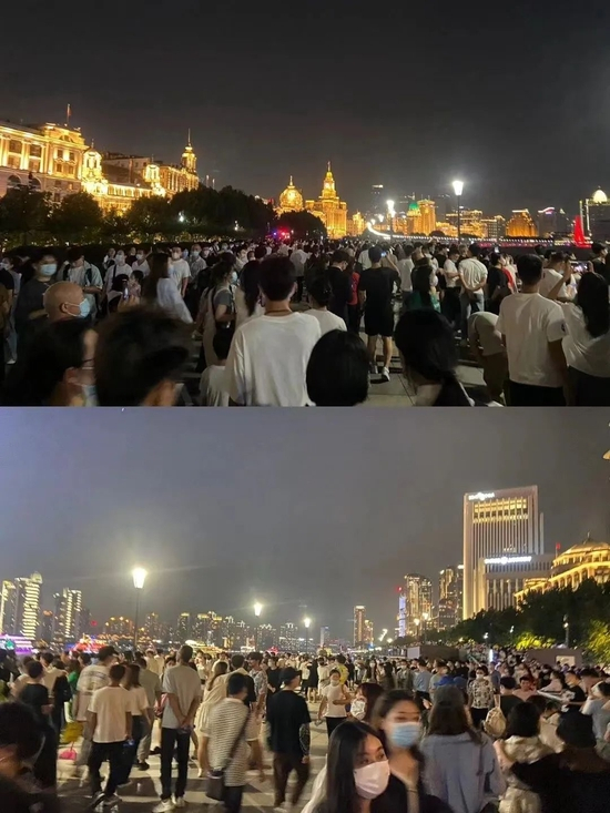 10.1的上海外滩 / 小红书@小咕呼噜