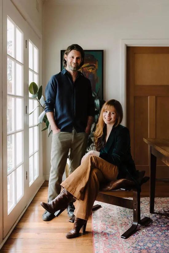 △ Alastair Innes 和 Lucy Spartalis