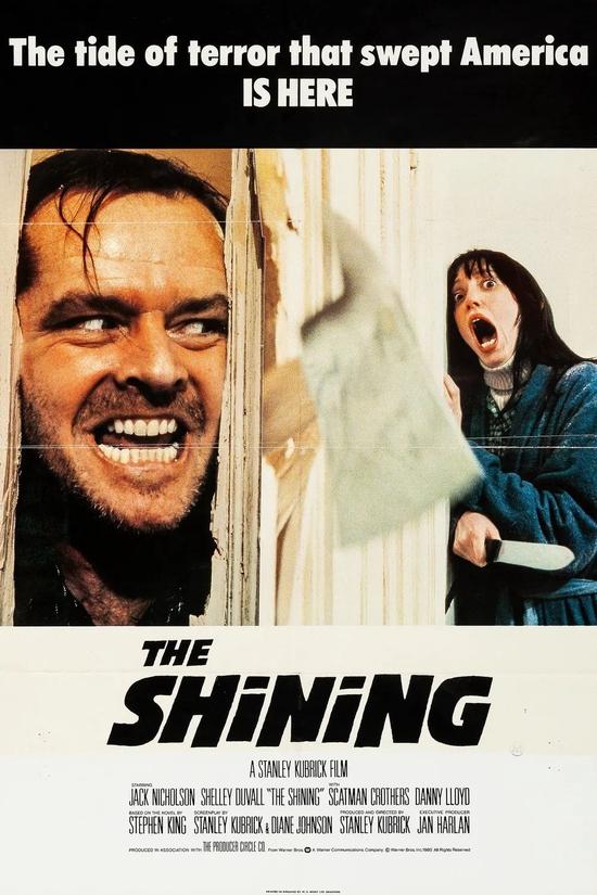 Stanley Kubrick 执导的经典作品《闪灵》| Via Greatest Movies Wiki