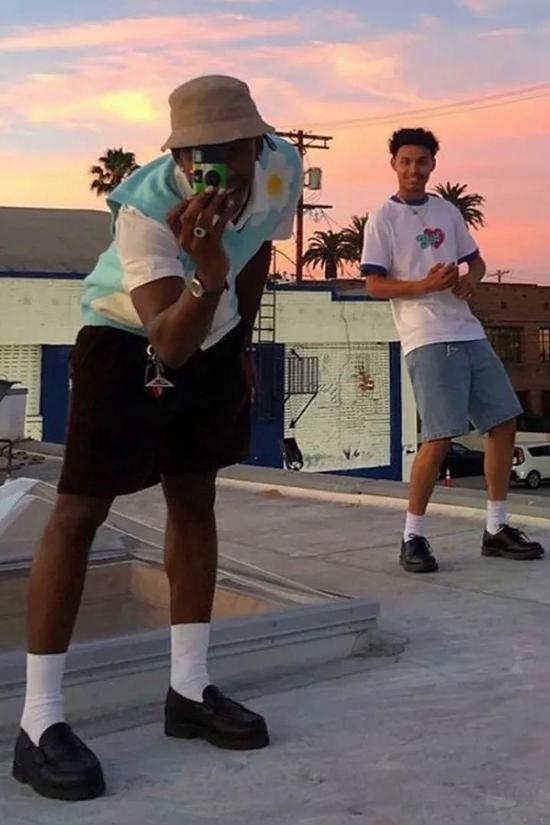 Tyler, The Creator 上脚 Paraboot