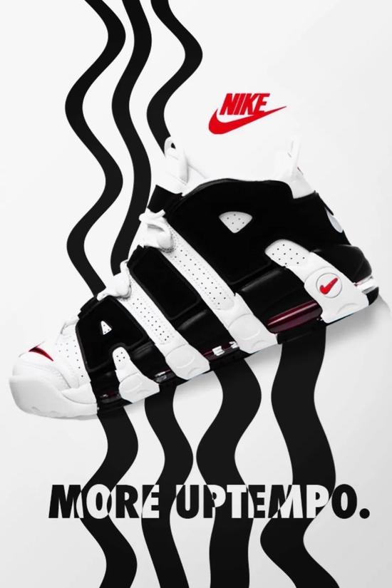 皮蓬签名鞋 Nike Air More Uptemo(1996)