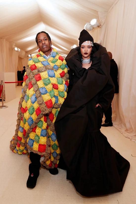 A$AP Rocky & Rihanna / Via VOGUE