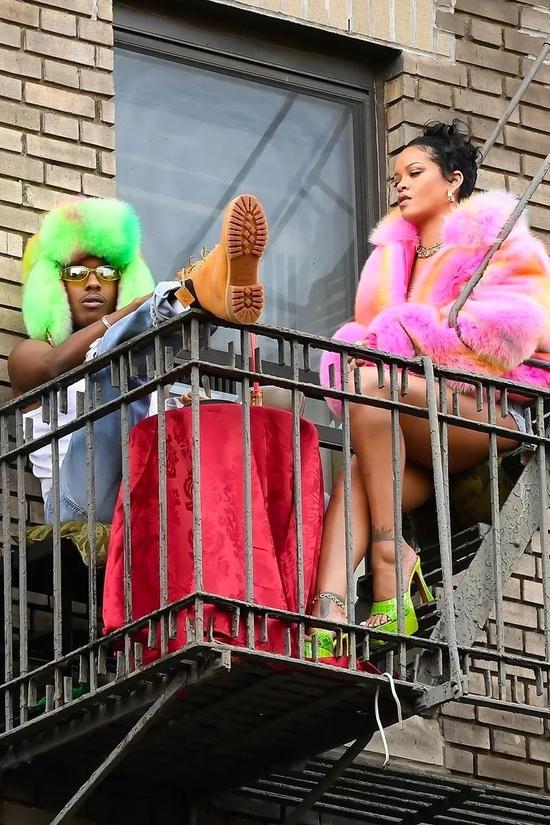 A$AP Rocky & Rihanna / Via VOGUE