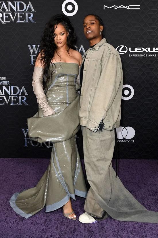 Rihanna & A$AP Rocky / Via British GQ