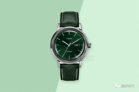天美时TIMEX Marlin系列Day-Date自动腕表