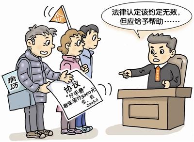 奇葩再婚男女签同居协议(图片来源于网络)