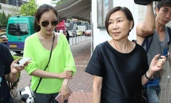 杨幂和刘恺威妈妈